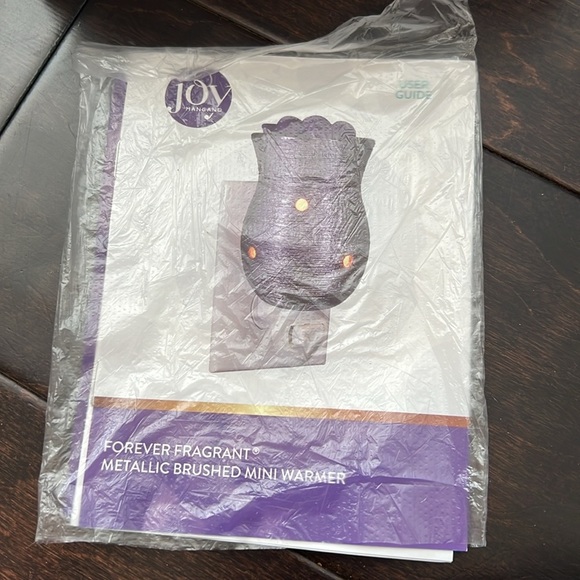 Joy Mangano metallic brushed mini warmer NIB - Picture 7 of 8